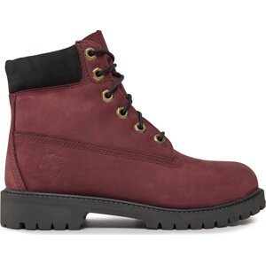 Turistická obuv Timberland 6 In Premium Wp Boot TB0A64A1C601 Burgundy Nubuck