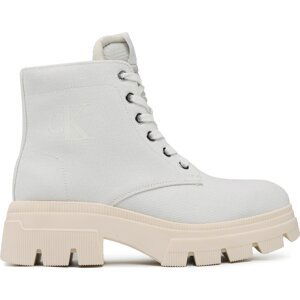 Turistická obuv Calvin Klein Jeans Chunky Boot Vintange Tongue YW0YW00947 White YBR