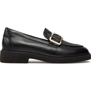 Loafersy Clarks Splend Penny 26176778 Black Leather