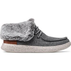 Polokozačky Skechers Cotton Tails 113446/GRY Gray