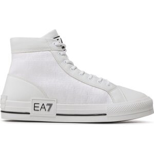 Plátěnky EA7 Emporio Armani X8Z037 XK294 D611 White/Black