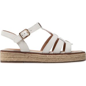 Espadrilky Dune London Latch 0079504510045487 Bílá