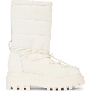 Sněhule Calvin Klein Jeans Flatform Snow Boot Nylon Wn YW0YW01146 Creamy White YBI