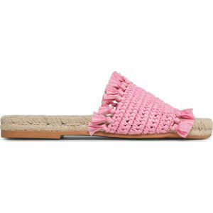 Espadrilky Manebi Fringed Knots Raffia Jute Sandals V 2.9 Y0 Růžová