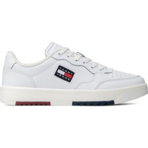 Sneakersy Tommy Jeans Basket EM0EM00899 White YBR