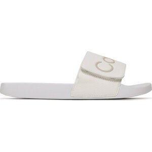 Nazouváky Calvin Klein Adj Pool Slide Pu HM0HM00957 Bright White YBR