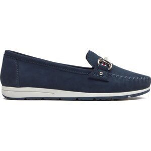 Polobotky Marco Tozzi 2-24601-42 Navy Nubuck 893