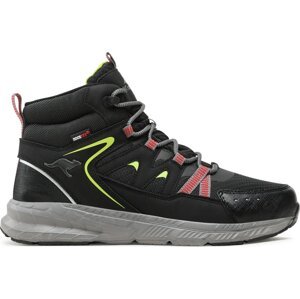 Trekingová obuv KangaRoos K-Uo Nod Mid Rtx 81142 000 5008 Jet Black/Lime