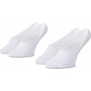 Sada 2 párů kotníkových ponožek unisex Levi's® 37157-0188 White