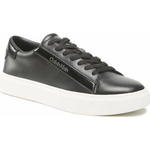 Sneakersy Calvin Klein Low Top Lace Up Lth HM0HM00861 Ck Black BEH