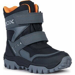 Sněhule Geox J Himalaya Boy B Abx J36FRC 0FUCE C0038 S Black/Orange