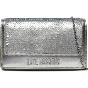 Kabelka LOVE MOSCHINO JC4279PP0HKO190B Argento Laminato