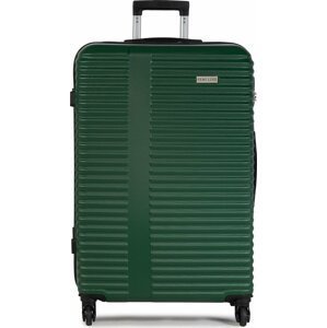 Velký tvrdý kufr Semi Line T5521-9 Zelená