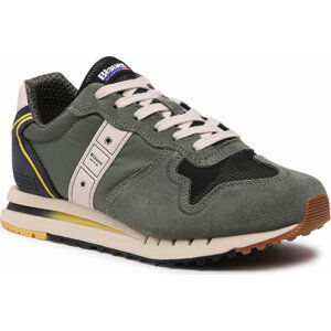 Sneakersy Blauer S3QUARTZ04/CAM Military/Navy