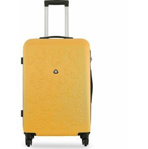 Střední Tvrdý kufr Semi Line T5590-4 Žlutá