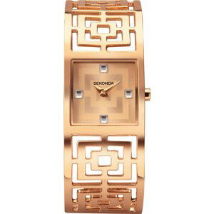 Hodinky Sekonda 40313 Rose Gold/Rose Gold