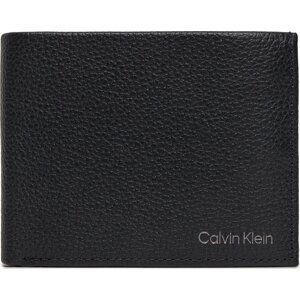 Velká pánská peněženka Calvin Klein Warmth Trifold 10Cc W/Coin L K50K507969 Ck Black BAX