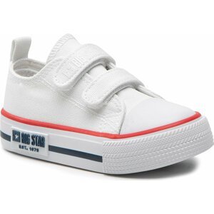 Plátěnky Big Star Shoes KK374085 White