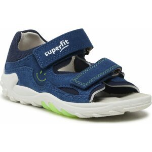 Sandály Superfit 1-000034-8010 S Blue/Lightgreen