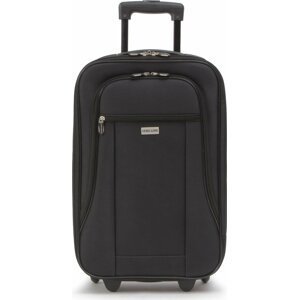 Malý textilní kufr Semi Line T5554-1 Černá
