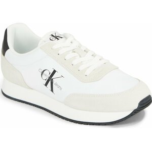 Sneakersy Calvin Klein Jeans Retro Runner Su-Ny Mono YM0YM00746 Bright White YAF