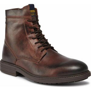 Kotníková obuv Jack&Jones 12240460 Brown Stone 4282321