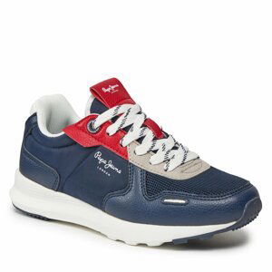 Sneakersy Pepe Jeans York Smart Boy PBS30534 Navy 595