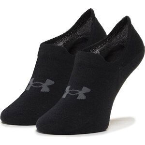 Sada 3 párů kotníkových ponožek unisex Under Armour Ua Ultra Lo 1351784-002 Černá