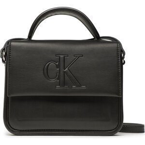 Kabelka Calvin Klein Jeans Sculpted Boxy Flap Cb19 Pipping K60K610306 BDS