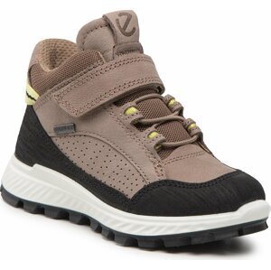 Kotníková obuv ECCO Exostrike Kids GORE-TEX 76194260457 Black/Taupe/Taupe