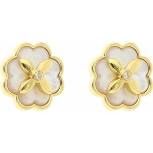 Naušnice Kate Spade Studs KD307 Cream/Gold 100