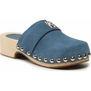 Nazouváky Tommy Hilfiger Th Clog Suede FW0FW07171 Blue Coast DBX