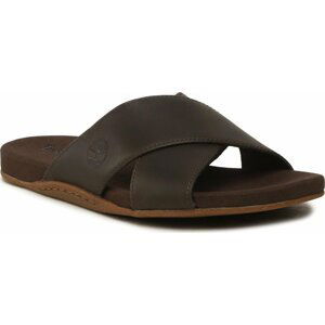 Nazouváky Timberland Seatonbay Crossstrapslide TB0A242D2001 Brown