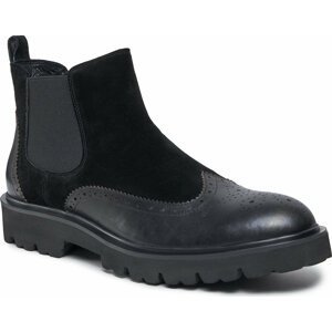 Kotníková obuv s elastickým prvkem WITTCHEN 97-M-513-1 Černá