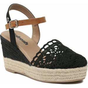 Espadrilky Refresh 170534 Black