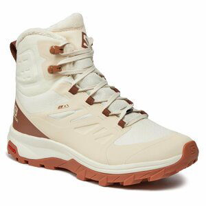 Trekingová obuv Salomon Outblast Thinsulate™ Climasalomon™ Waterproof L47382400 Almond Milk/Rawhide/Gum8