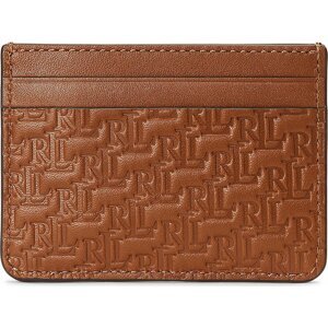 Pouzdro na kreditní karty Lauren Ralph Lauren Slim Card 432883650007 Lauren Tan