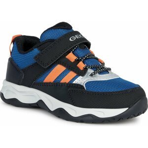Sneakersy Geox J Calco Boy J26CLA 014CE C4M2T S Dk Blue/Orange