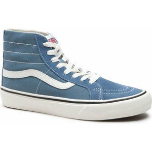 Sneakersy Vans Sk8-Hi 38 Deco VN0A4BX6ZR81 Salt Wash Captains Blue