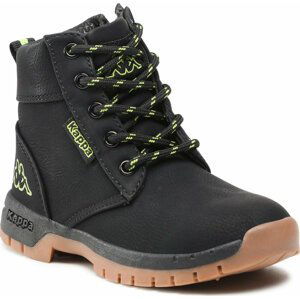 Kotníková obuv Kappa 260327K Black/Lime 1133