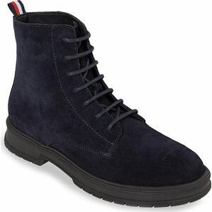 Kotníková obuv Tommy Hilfiger Hilfiger Core Suede Boot FM0FM04674 Desert Sky DW5