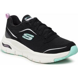 Boty Skechers Gentle Stride 149413/BKMN Black/Mint