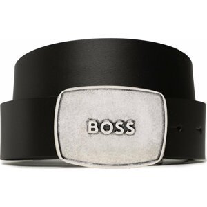 Pánský pásek Boss Icon 50491888 Black 001