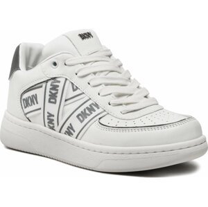 Sneakersy DKNY Olicia K4205683 Wht/Silver WTL