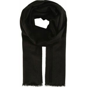 Šál Calvin Klein Formal Logo Light Scarf 35x180 K50K509745 Ck Black BAX