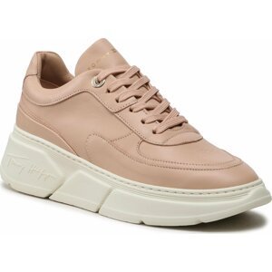 Sneakersy Tommy Hilfiger Chunky Leather Sneaker FW0FW06855 Misty Blush TRY