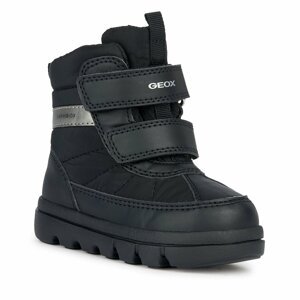 Sněhule Geox B Willaboom Boy B Ab B365BG 0FU54 C9999 S Black