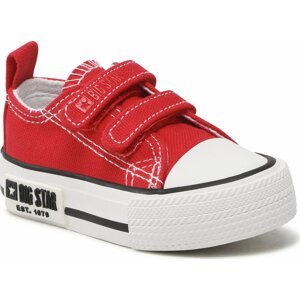 Plátěnky Big Star Shoes KK374076 Red