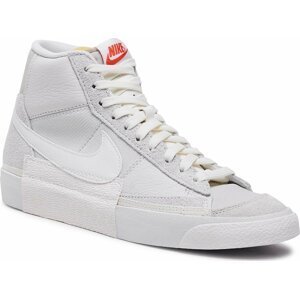 Sneakersy Nike Blazer Mid Pro Club DQ7673-003 Light Bone/ White-Phantom/Blanc