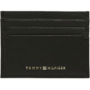 Pouzdro na kreditní karty Tommy Hilfiger Th Premium Cc Holder AM0AM10605 BDS